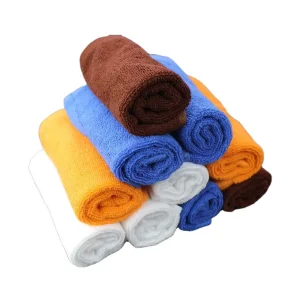 Car Drying Towel Wash 40x40cm 300gsm Warp Knitted Microfiber Towel Car Cleaning Cloth Super Soft Microfiber Kitchen Towel