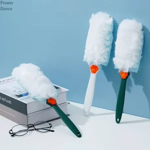 Car Feather Microfiber Static Duster with Extended Ceiling Handle and Disposable Refill