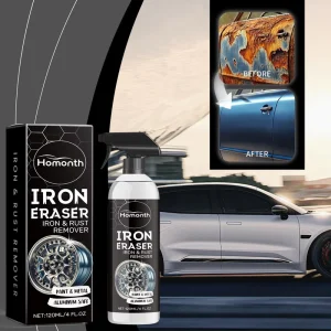 Car Rust Remover Cleaner Tire Rust Stain Removal Spray Auto Surface Decontamination Cleaning Renovation Care Liquid