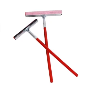 Car Sponges Window Squeegees With Wooden Handle Cleaners Scrubber Glass Tools
