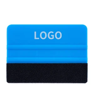 Car Vinyl Wrap Tool Felt Squeegee 4 Inch Scraper Auto Window Tint Tools for Window Tinting Film Application