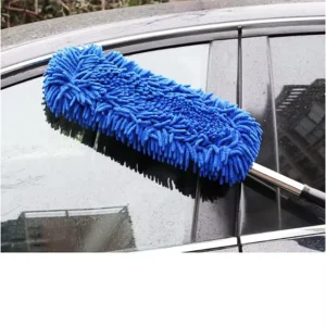 Car Wash Dust Brush Chenille Material Reusable Extendable Handle Multipurpose Duster