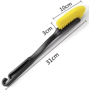 Car Wash Wheel Rim Engine Bay Cleaning Brush Handleless PP Bristles Dense Long Bristles Personal Use