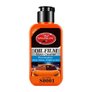 Car Window Glass Stain and Oil Film Remover Cleaner