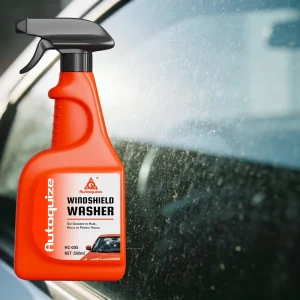 Car Windshield Cleaner Liquid 500 mL, for Dirt, Dust, and Grit Removal, Glass Protectant