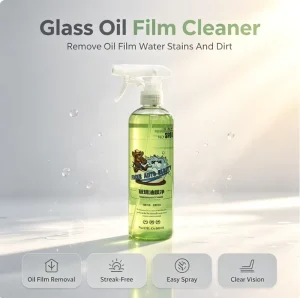 Car Windshield Oil Film Remover Glass Cleaner Water Spot Rain Stain Polish Automotive Window Cleaning Treatment Solution