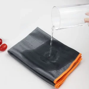 Carbon Fiber Microfiber Cleaning Cloth for Glass and Mirrors Lint Free