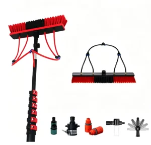 Carbon Fiber Telescopic Rod Cleaning Tool Brush