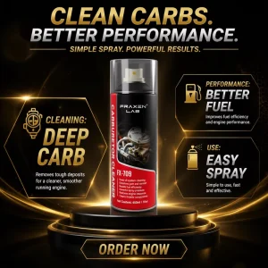 Carburetor Cleaner Aerosol Spray Engine Carbon Cleaner Fast Evaporation Carb Cleaner for Vehicle Maintenance