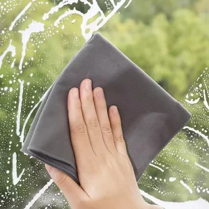 Cars Window Mirror Glass Cleaning Rags Streak Free Lint Free Washable Reusable Magic Cleaning Cloth