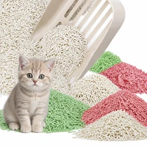 Cat Litter Sand Private Label Printing Stable Raw Material Supply Biodegradable Tofu Cat Litter for Pet Importers