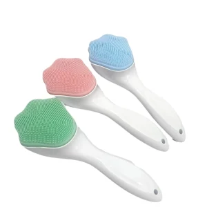 Cat Paw Silicone Face Wash Cleaning Brush with Soft Bristles for Gentle Exfoliation and Makeup Removal