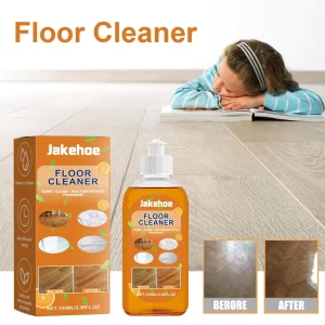 Ceramic Tile, Wood, and Laminate Floor Cleaner for Stain Removal and Polishing
