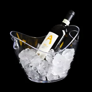 Champagne Beer Bar Acrylic Plastic LED Ice Bucket