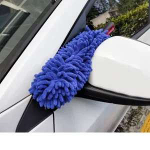 Chenille Car Wash Wax Brush with Extendable Handle