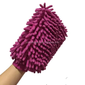 Chenille Microfiber Car Wash Mitt for Auto Detailing