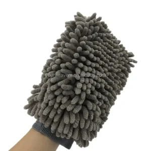 Chenille Microfiber Car Wash Mitt for Car Detailing and Cleaning