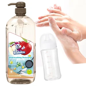 China Big Factory High Quality Vegetable Utensil Dish Washing Detergent Dishwasher Liquid Soap
