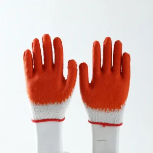 China Factory Basic functional hand wear Latex Coated Cotton Industrial Work Safety Household Gloves