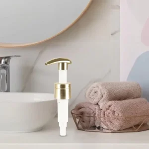 China Factory High Quality 33 410 PP Plastic Hotel Hand Sanitize Lotion Pump Portable Shampoo Conditioner Bottles