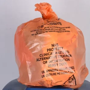 China Manufacture GRS Heavy Duty Recycled Plastic Trash Bags for Household Packaging and Storage with Flexo Printing