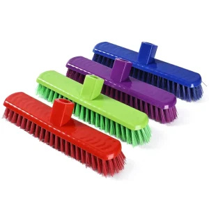 China Supplier Portable Floor Sweeping Brush Modern Style Hard Broom Bristle and Dustpan Soft Bristles