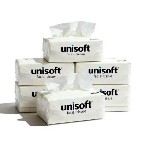 China Tissue Paper Factories Custom Private logo Tissue Facial Virgin Wood Pulp Three ply Facial Tissue
