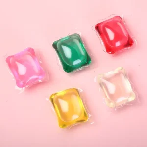 Chinese Single Chamber Bulk Liquid Laundry Detergent Capsules Biodegradable Effervescent Tablet Detergent