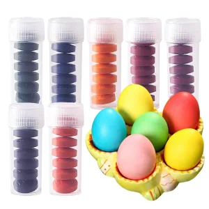 Chromapanda Easter Water Colors Pigment Tablets Food Grade Edible Coloring High Concentration Dye Eggs Odorless Pigment Tablet