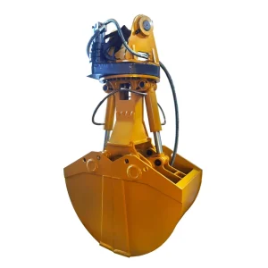 Clamshell Bucket for Excavator 17-20 Ton 1.0m³ Excavator Clamshell Bucket Hydraulic Clamshell Bucket