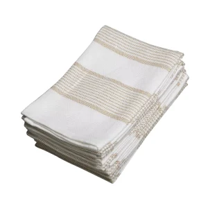 Classic Cotton Yarn dyed Striped Kitchen Tea Towel Quick Dry Breathable Printed Soft Absorbent Eco Friendly Multi color Dish
