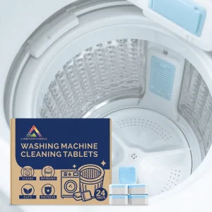 Clean Descaler 24 Pack Deep Clean Tablet Top Load Washer Washing Machine Cleaner