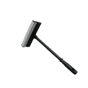 Cleaning 10″ Window Squeegee With Handle Soft Rubber Strip Window Scrubber Sponge Mirror Cleaner Glass Wiper for Car Windshield