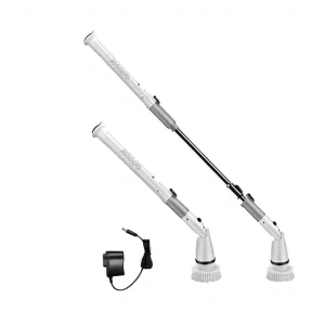 Cleaning Brush Set with 7 Sizes and Plastic Handles for Home Cleaning