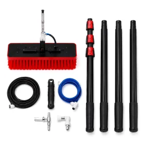 Cleaning Brush Window PV Cleaning Equipment Telescopic Solar Panel Water-fed Brush