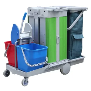 Cleaning Bucket Trolley Janitorial Cleaning Cart Trolley Janitor Cleaning Trolley