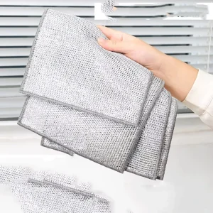Cleaning Cloth Household Rag Kitchen Non Stick Oil Decontamination Thickened Dishcloth Dish Cloth Table Wipe