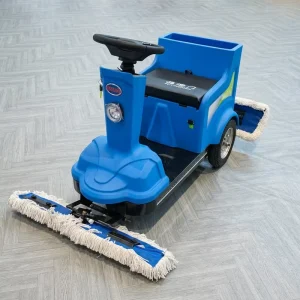 Cleaning Electric Dust Cart Three Wheel Ride on Floor Mop Sweeping Tricycle Rideable Electric Dust Cart Floor Mopping Tricycle