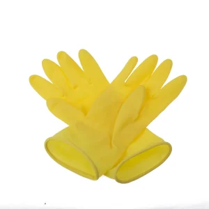 Cleaning Household Glove Glove Box of 100 Custom Color Fancy Thick Rubber Custom Logo Custom Package Thin Latex Yellow