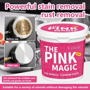 Cleaning Paste for Pot Bottom Black Dirt and Rust Removal