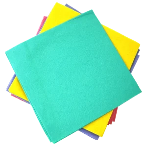 Cleaning Products Reusable and Absorbent Needle Punched Non woven Cleaning Cloth