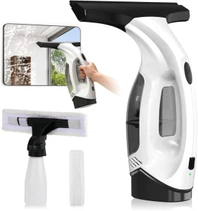 Cleaning Tool Rechargeable Lithium Battery Window Vacuum Cleaner Car Home Glass Cleaner Kit Cordless Window Vacuum Squeegee