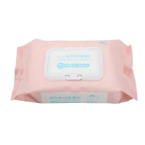 Cleaning Wet Wipes Without Alcohol or Fragrance Portable Disposable Wet Baby Wipes