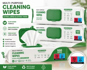 Cleaning Wipes Multifunctional Cleaning Wipes Disposable Cleaning Wipes Customized Size OEM ODM