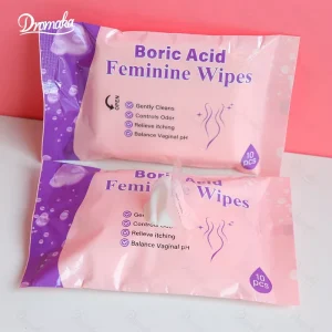 Cleaning Wipes for Daily Life Feminine Hygiene Intimate Wipes Soft Gentle Boric Acid Feminine Wipe