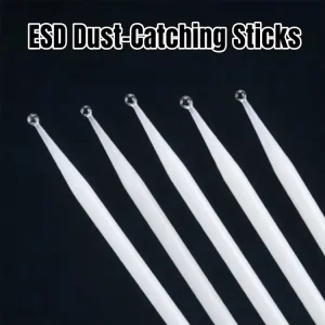 Cleanroom ESD Sticky Pen Mini Small Tip Silicone Gel Anti static Clean Swab for Cleaning PCB FPC Dust Camera COB Module