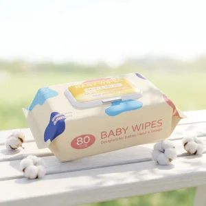 Cleansing Wipes 80PCS Organic Other Wet Wipes with Private Label