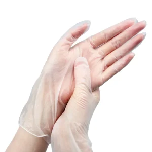 Clear Disposable PVC Vinyl Gloves for Household Use