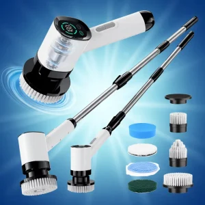Clearance Price Automatic Electric Cleaning Brush 360 Degree Rotating Cordless Cleaning Brushes Electric Spin Scrubber for Clean