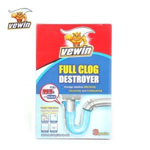 Clog Cleaning Declogger Drain Cleaner Multi-Surface Odor-Eliminating Drain Cleaner Powder